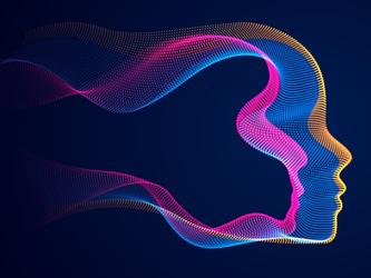 Synthetic data abstract image